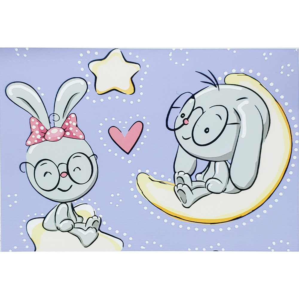 Фото, Відеоогляди картина за номерами strateg преміум нічні зайчики з лаком розміром 30х40 см (ss6663)