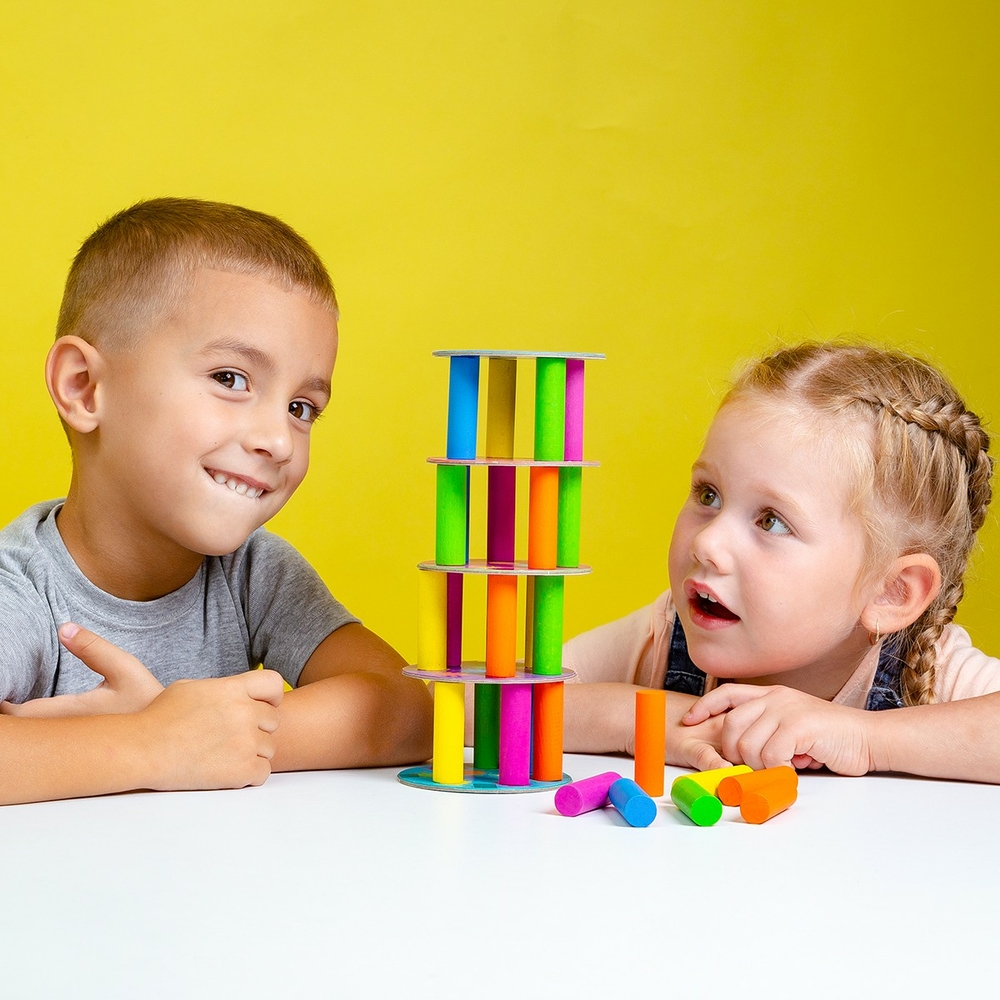 Фото, Видеообзоры гра настільна з дерев'яними фігурками «mega boom» rw2019