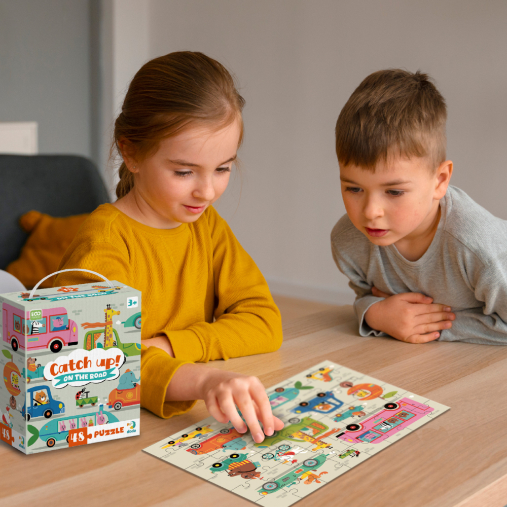 Фото, Відеоогляди пазл dodo наздоганяй! на дорозі